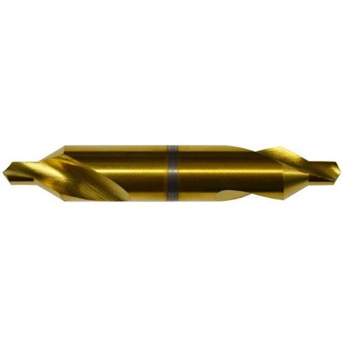#10 × 3-3/4 OAL 82° HSS Combined Drill & Countersink-TiN Coated - ID: AV4211082TIN
